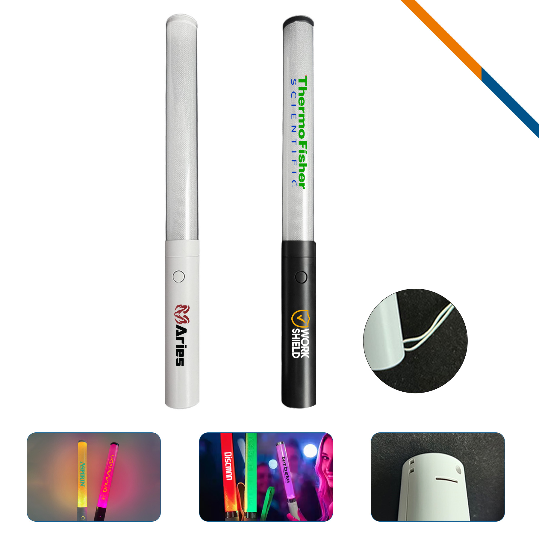 Huelit 15-Color LED Glow Stick 1