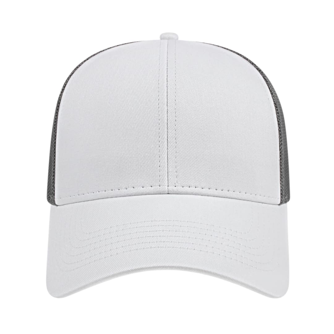 Cap America Two-Tone Trucker Mesh Back Cap 412