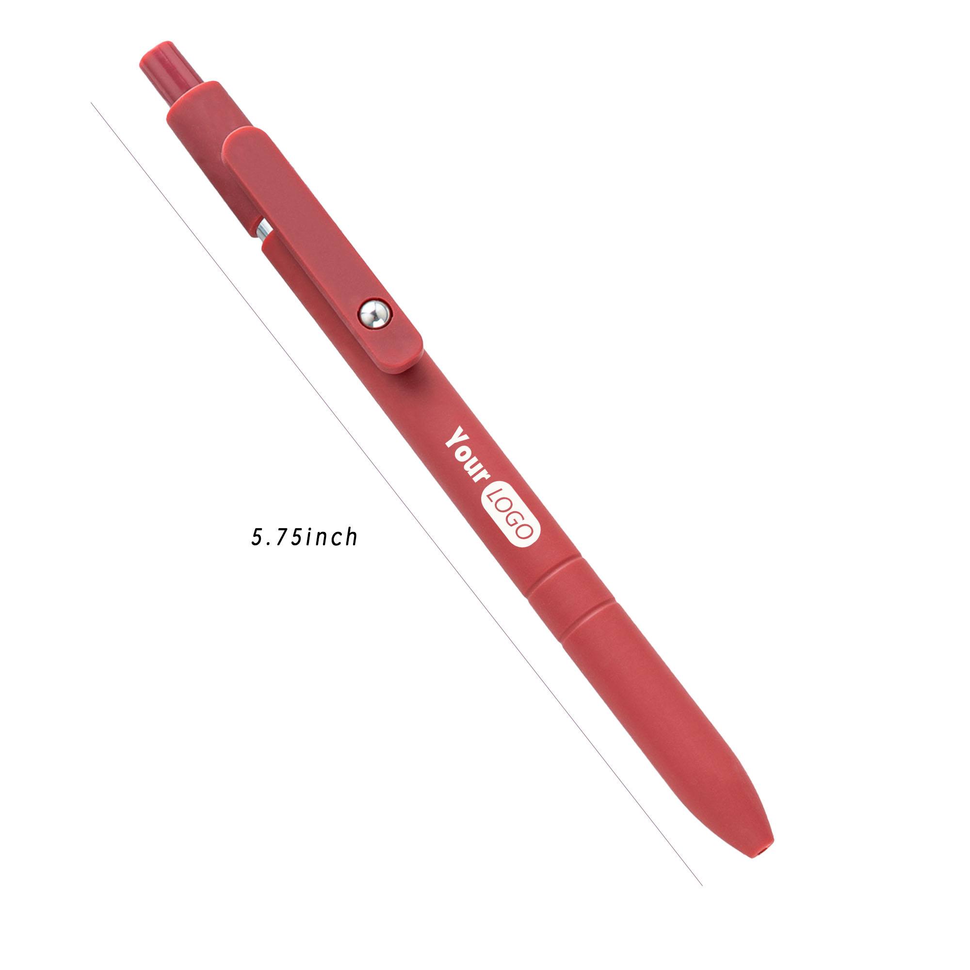 Customizable Morandi Click Pens 2