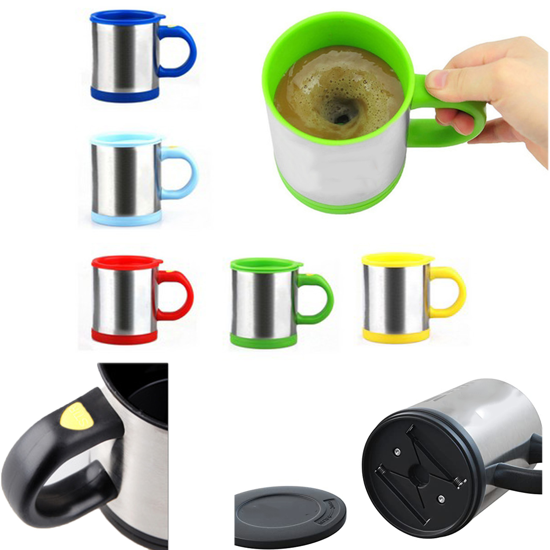 Self Stirring Coffee Mug 1