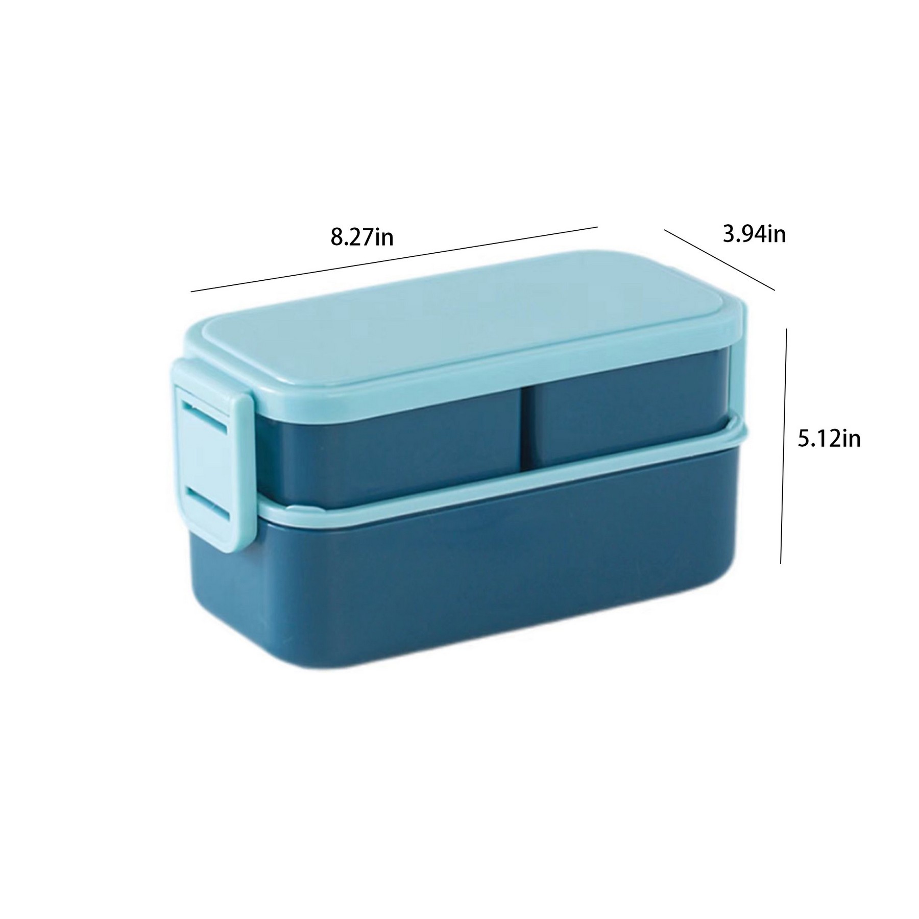 Student Double -Layer Portable Bento Box 2