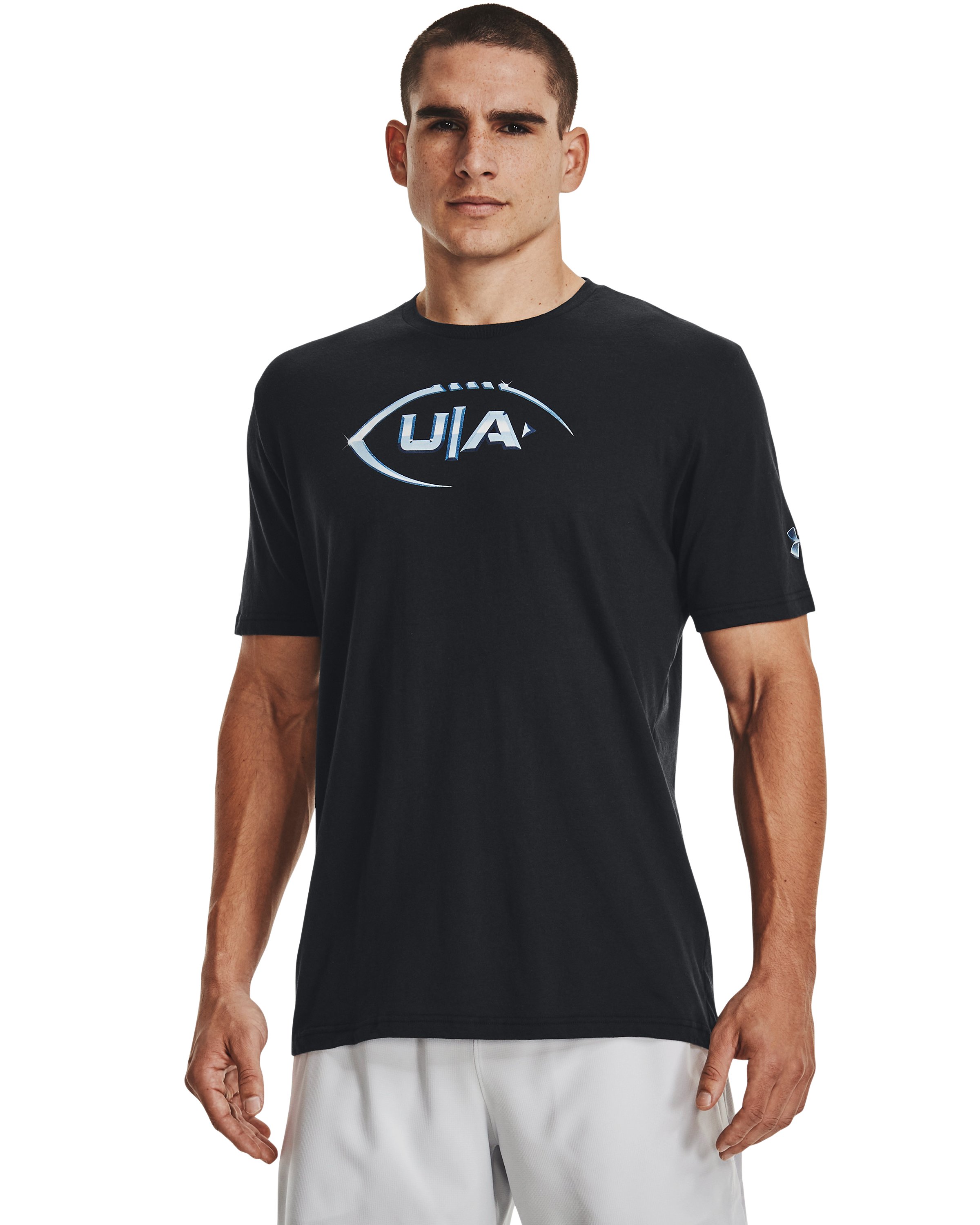 Men's UA Football Chrome Branded Short Sleeve  3