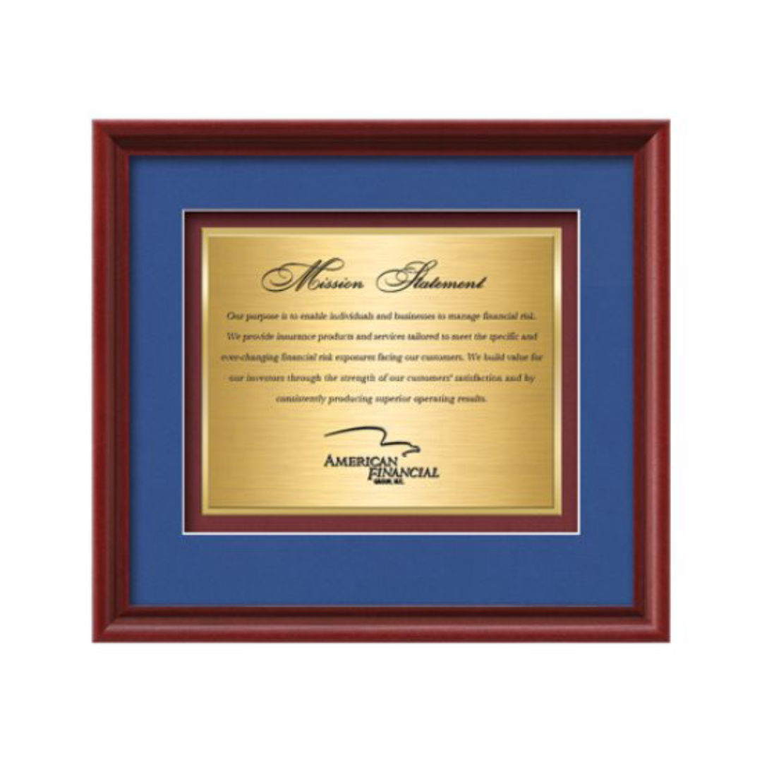 Raven Certificate TexEtch - Mahogany 3