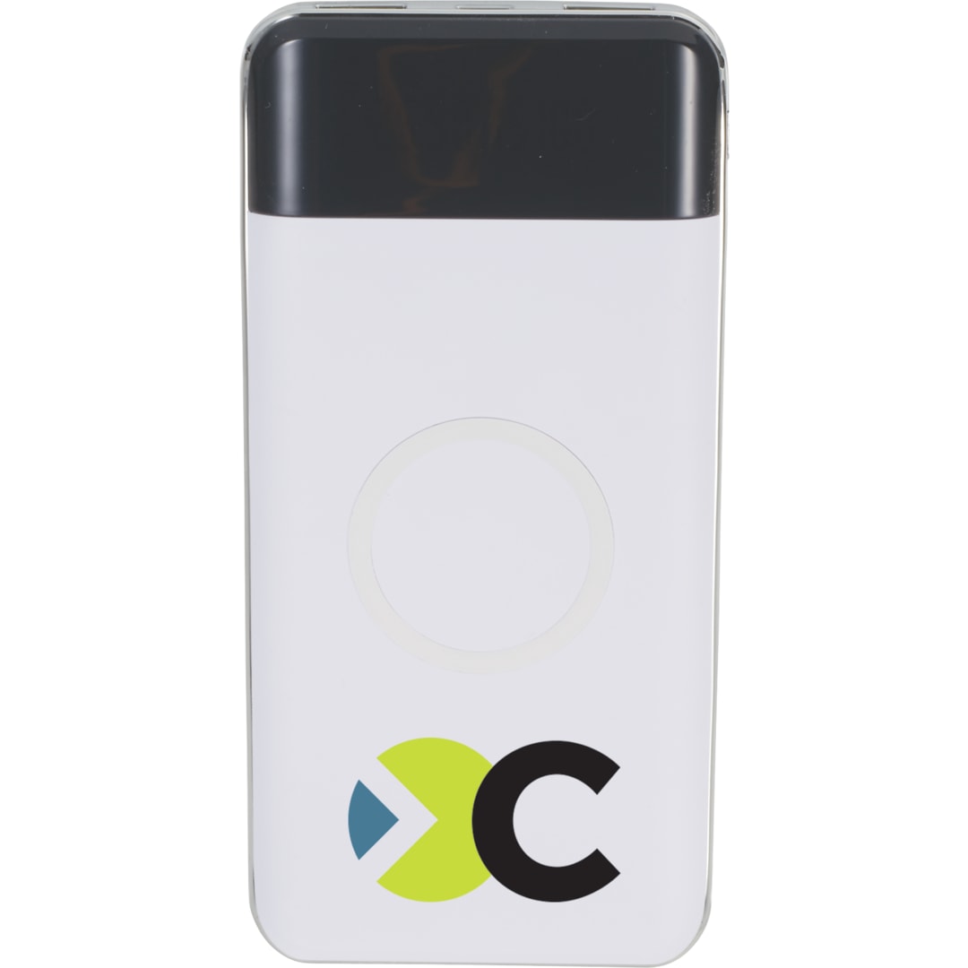 Constant 10000 mAh Wireless Power Bank w/Display 25