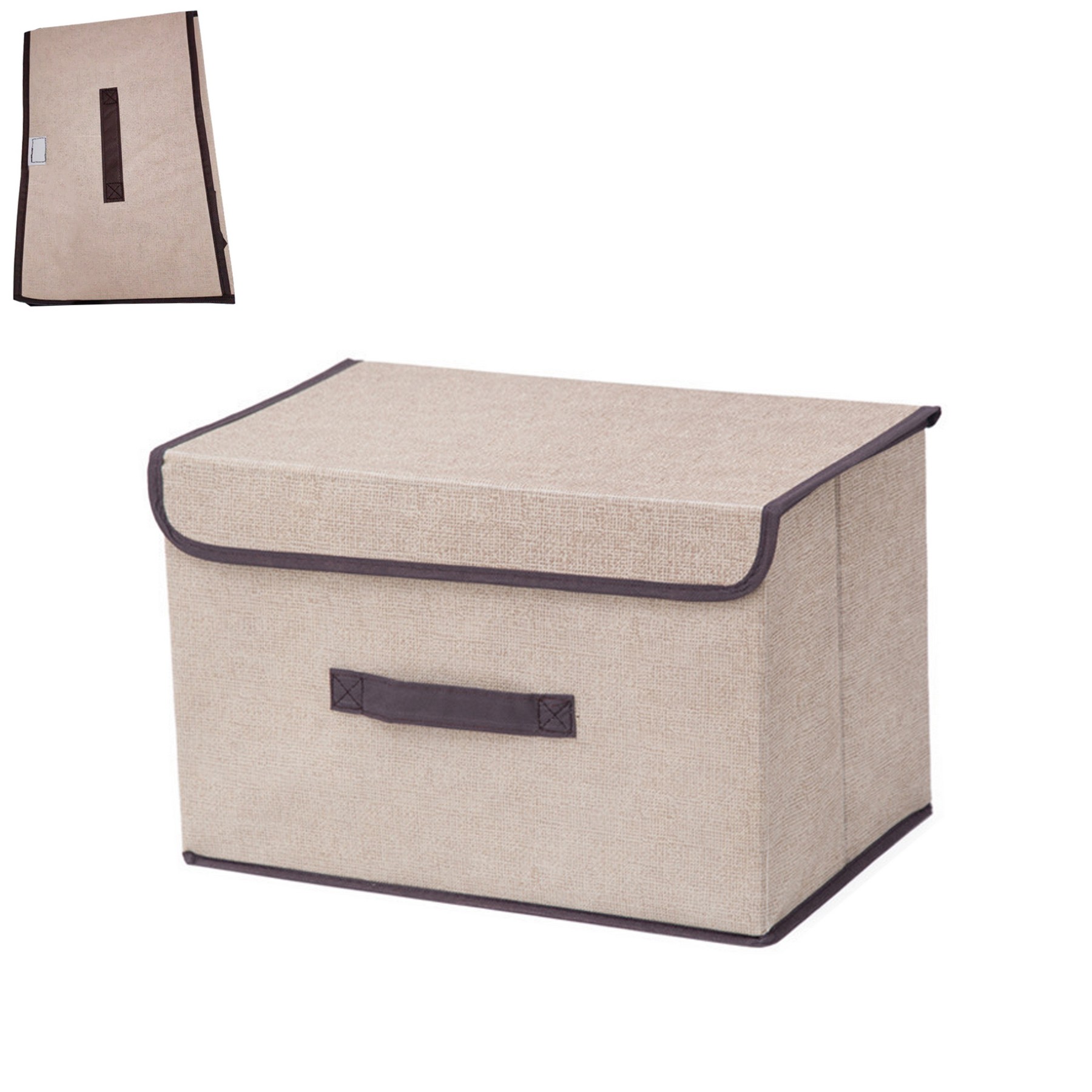 Collapsible Stackable Storage Bins With Lids 2