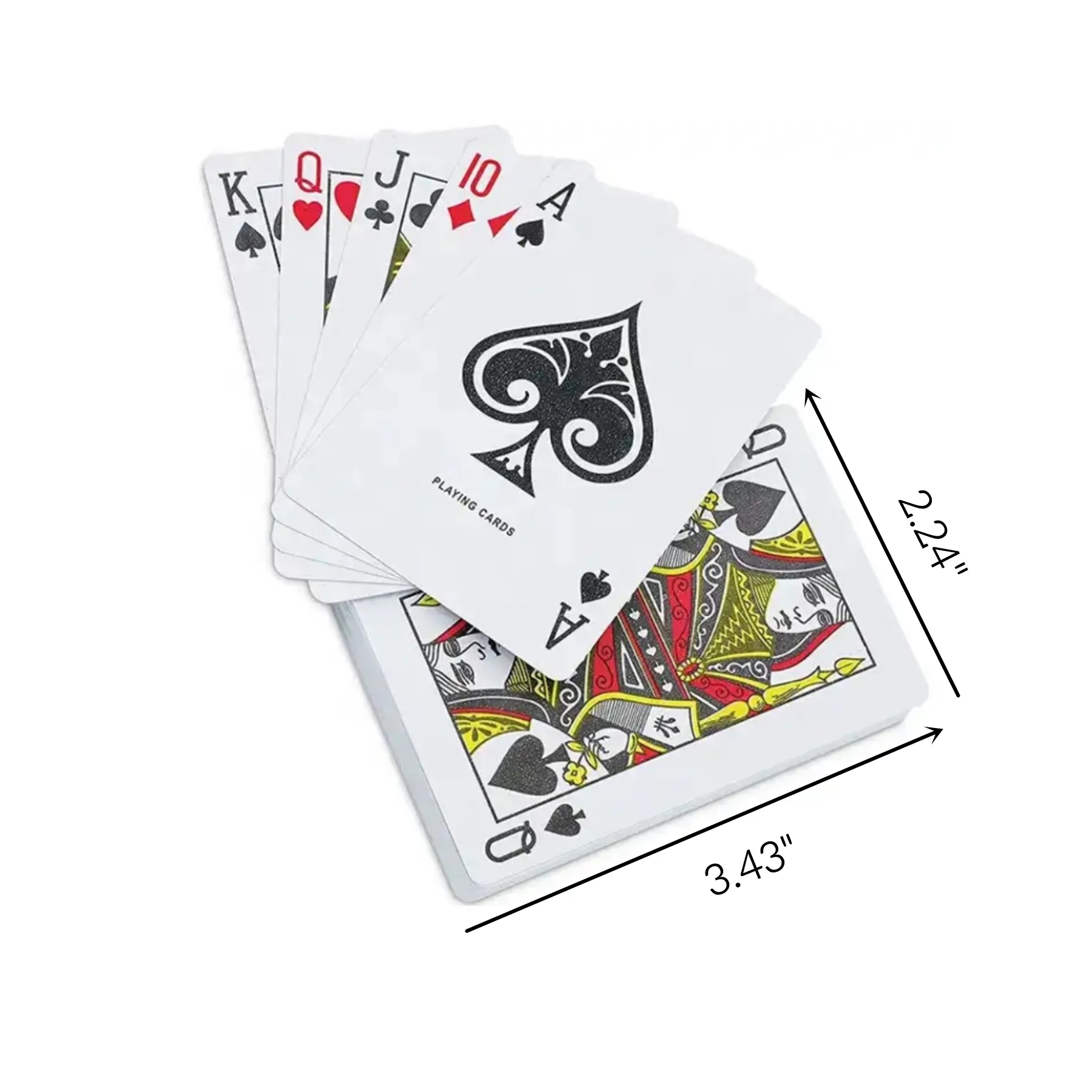 Standard Full Color Processed Poker Playing Cards 2