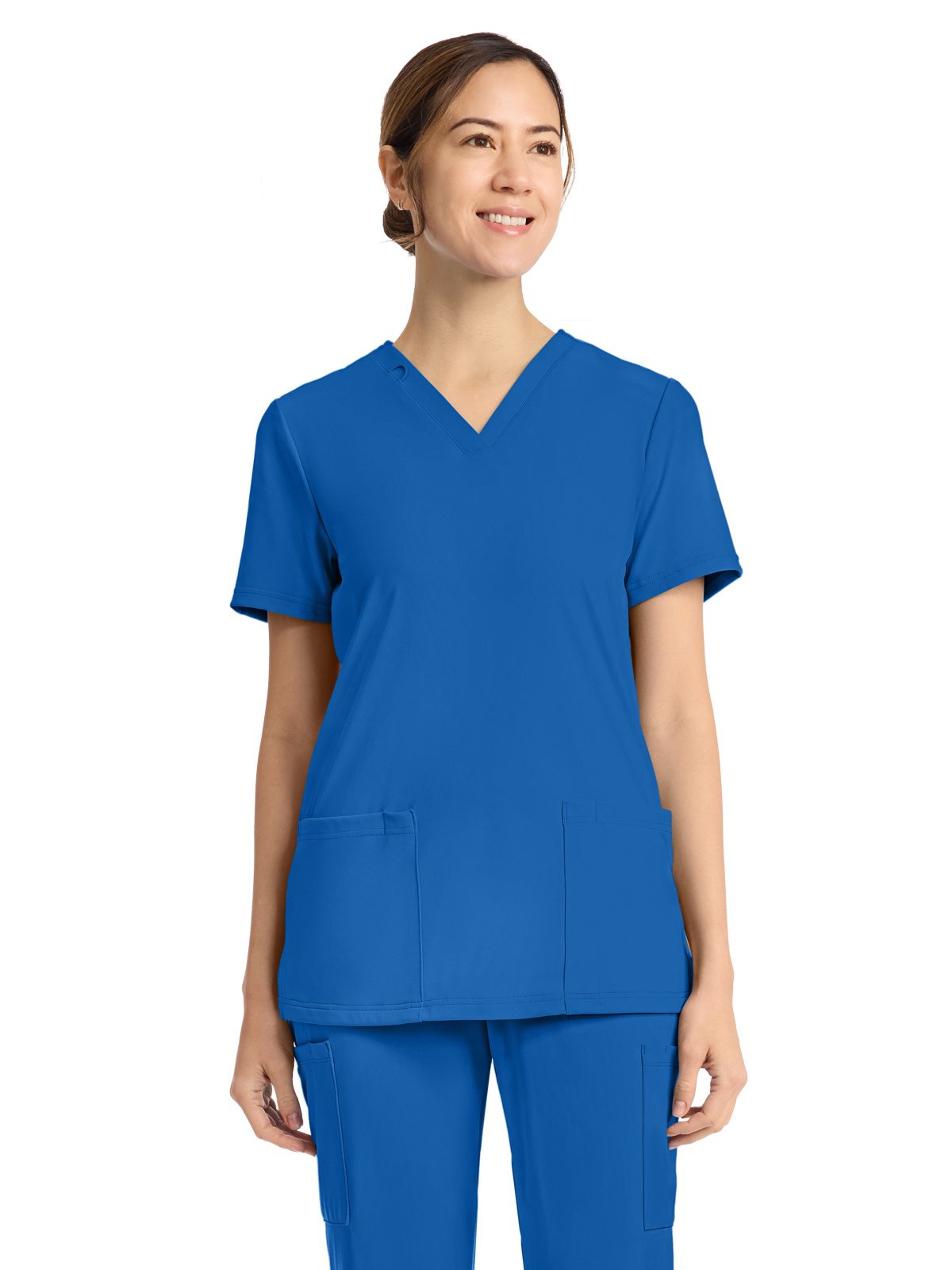 Cherokee - Cherokee Achieve - Women's 2-Pocket V-Neck Top 10