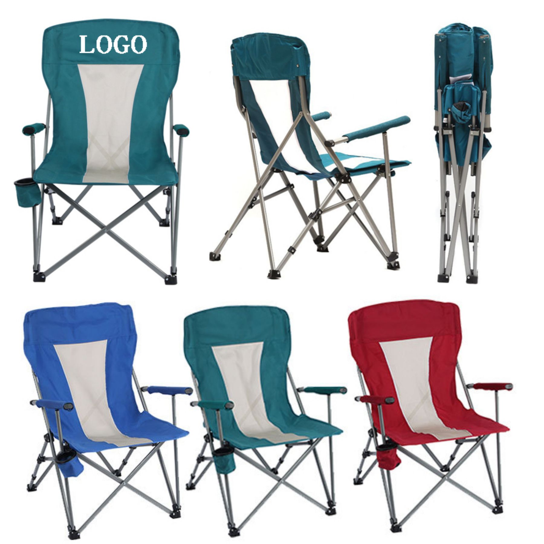 Beach Chair With Cup Holder 2