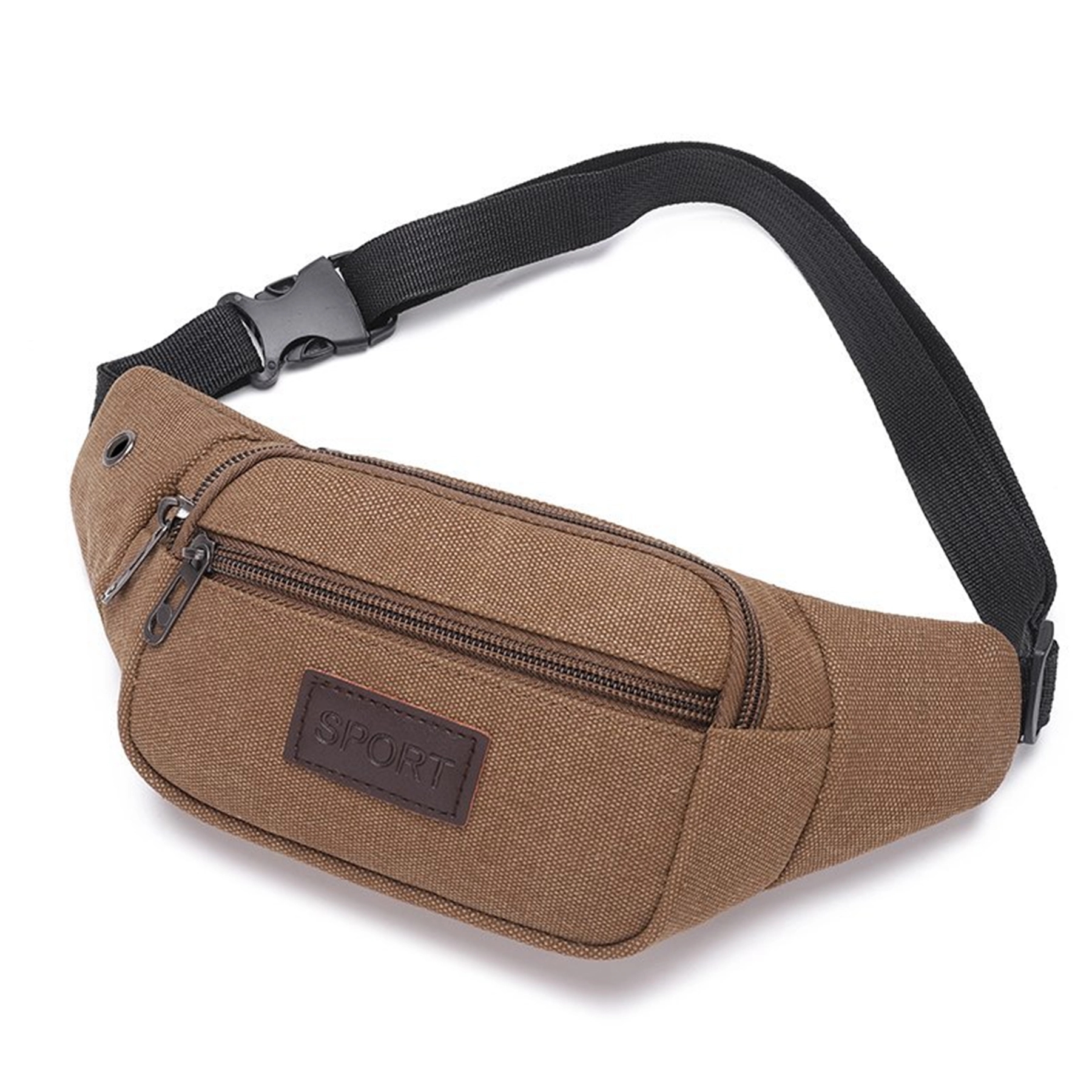 Crossbody Canvas Waist Bag 5