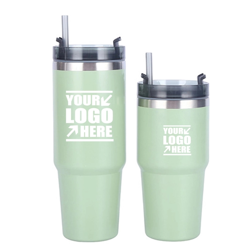 20 Oz 30Oz Insulated Tumbler With Lids And Straws 2