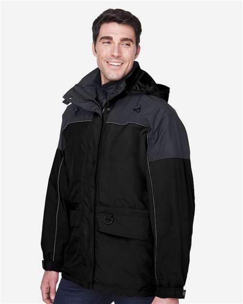 Men's 3-in-1 Two-Tone Parka - 88006 18