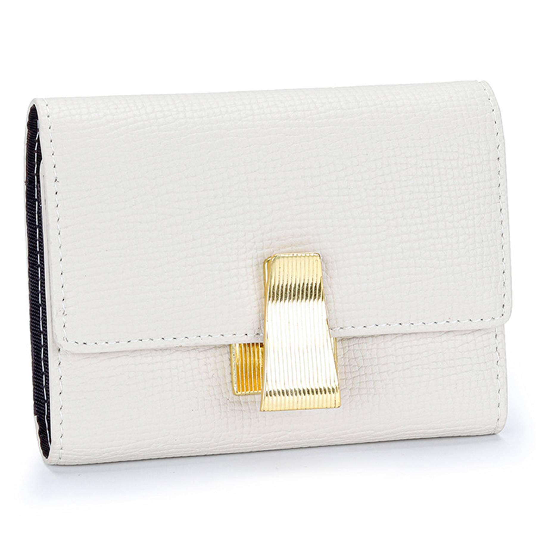 Genuine Leather Exquisite Multi-card ID Bag Wallet 11