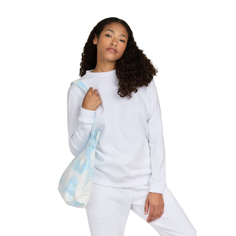 US Blanks Unisex Cloud Tie-Dye Large Canvas Shopper 5