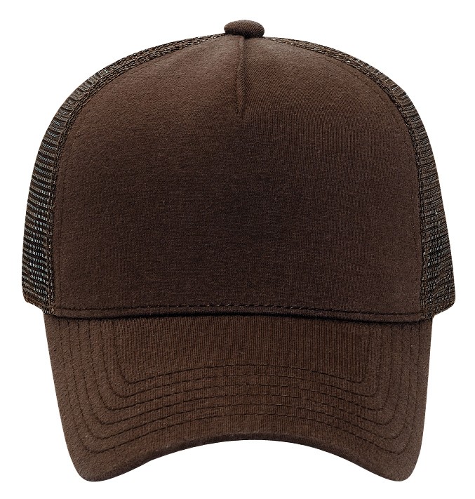OTTO CAP® 5 Panel Mid Profile Mesh Back Trucker Hat 41