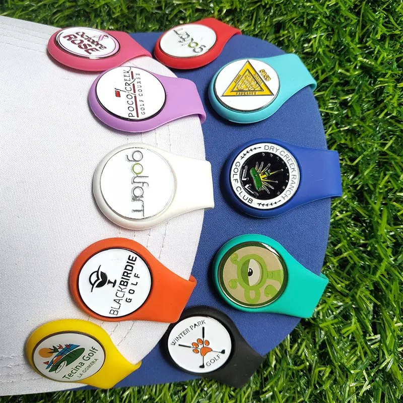 Silicone Golf Hat Clip Marker 2