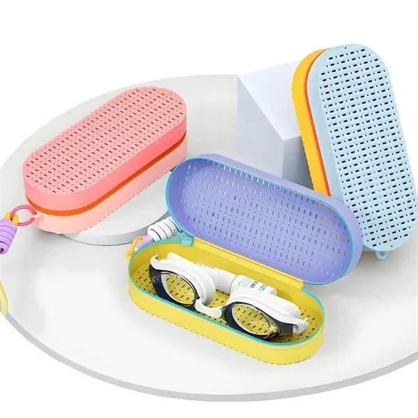 Soft Goggle Case with Swim Accessory and Drain Hole 6