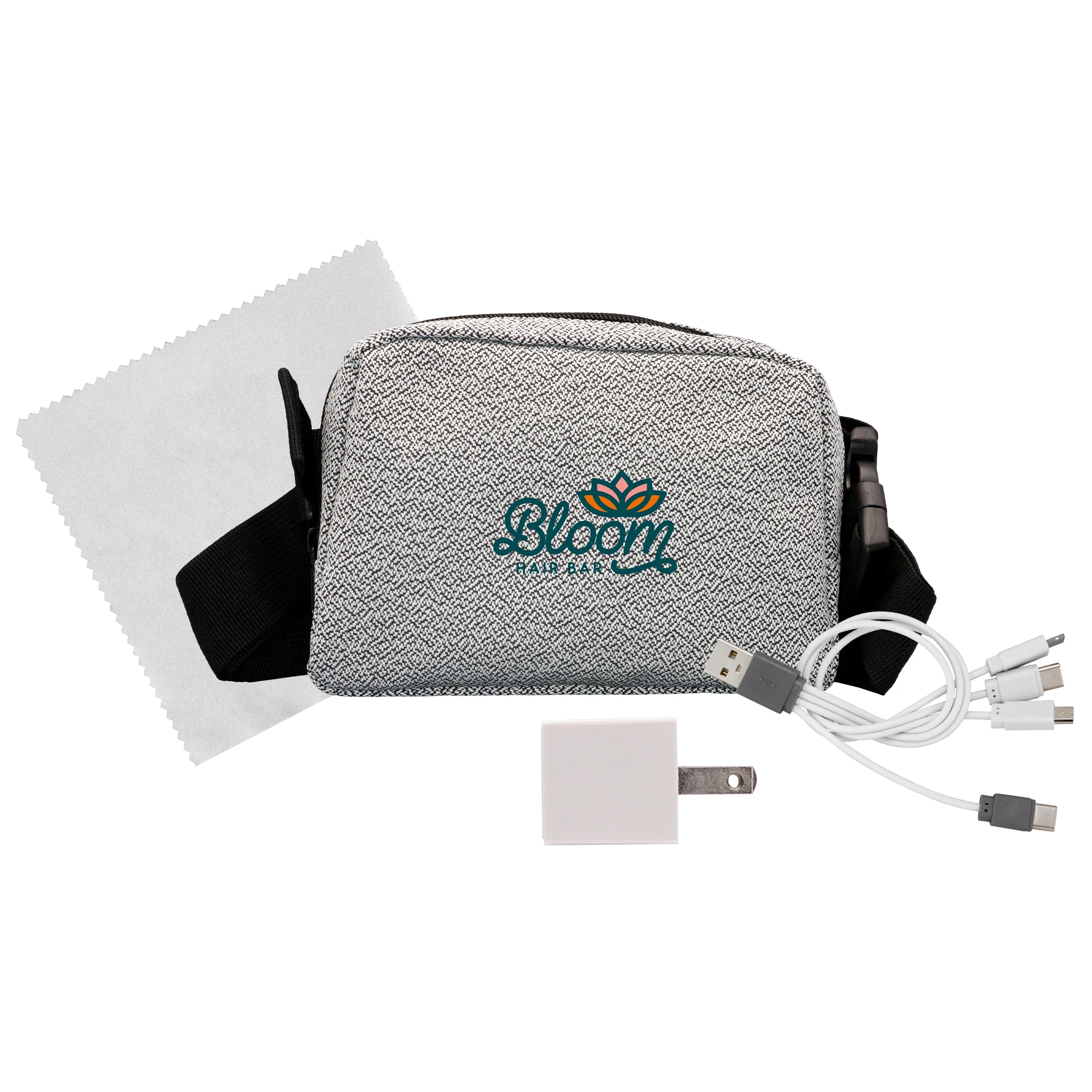 Speck Wall, Cable and Cloth Fanny Pack Set 12