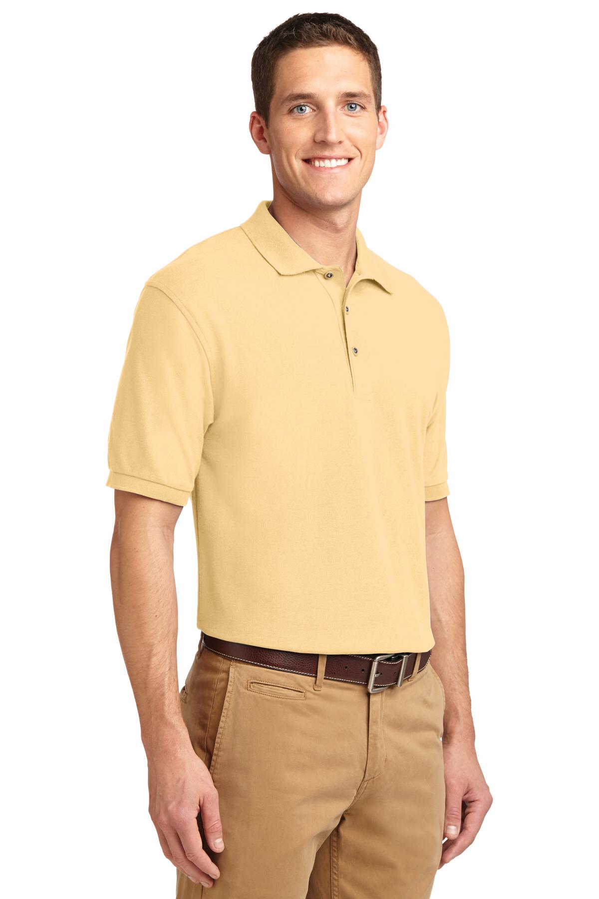 Extended Size Silk Touch Polo