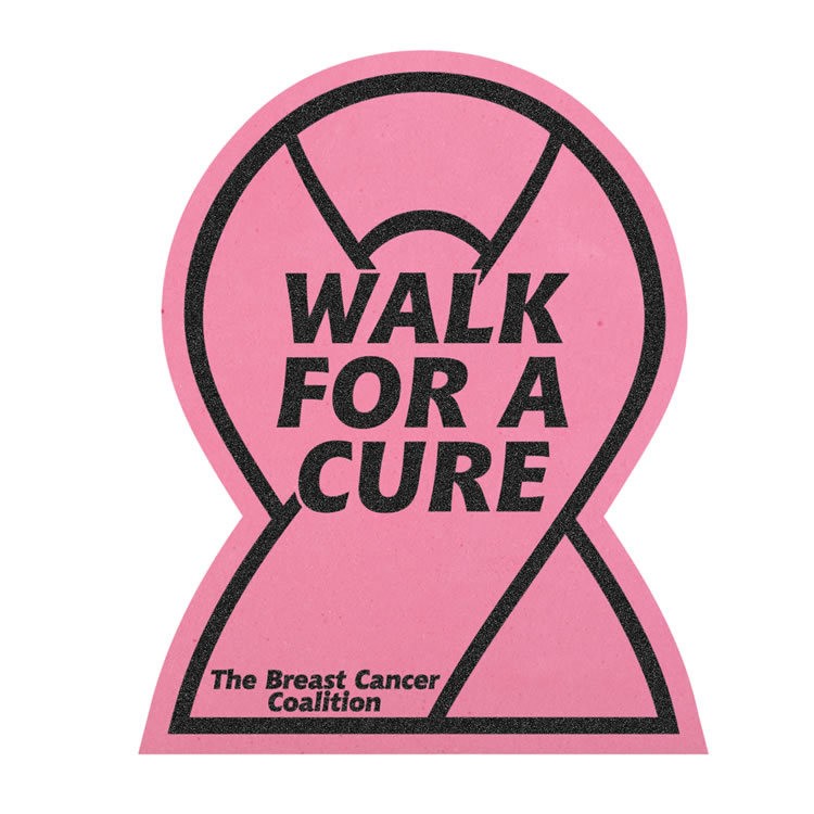 14" Awareness Ribbon Foam Mitt 13