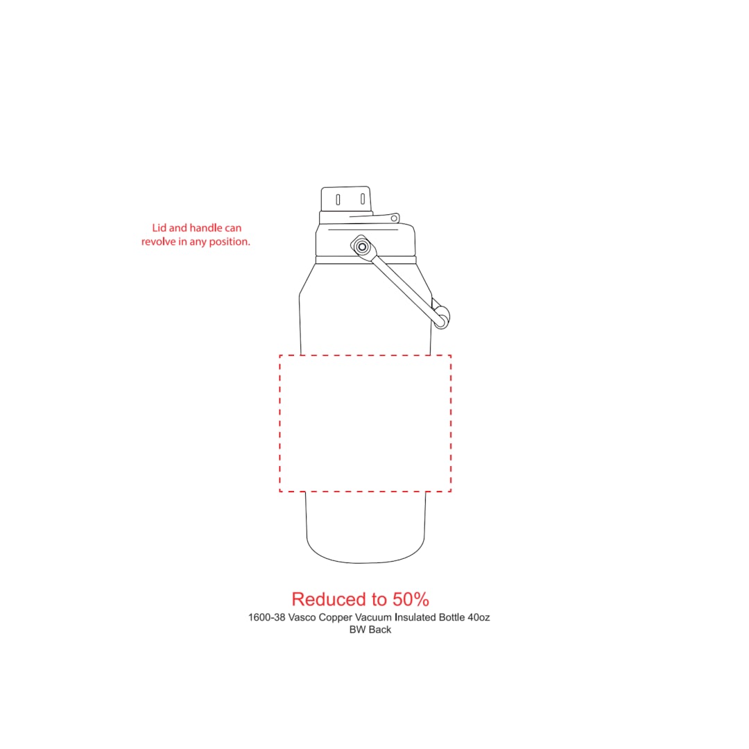Vasco Copper Vacuum Insulated Bottle 40oz 48