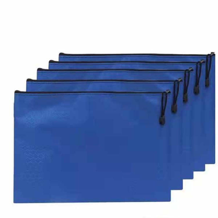 Portable Water Resistant Document Envelope with Zipper 4