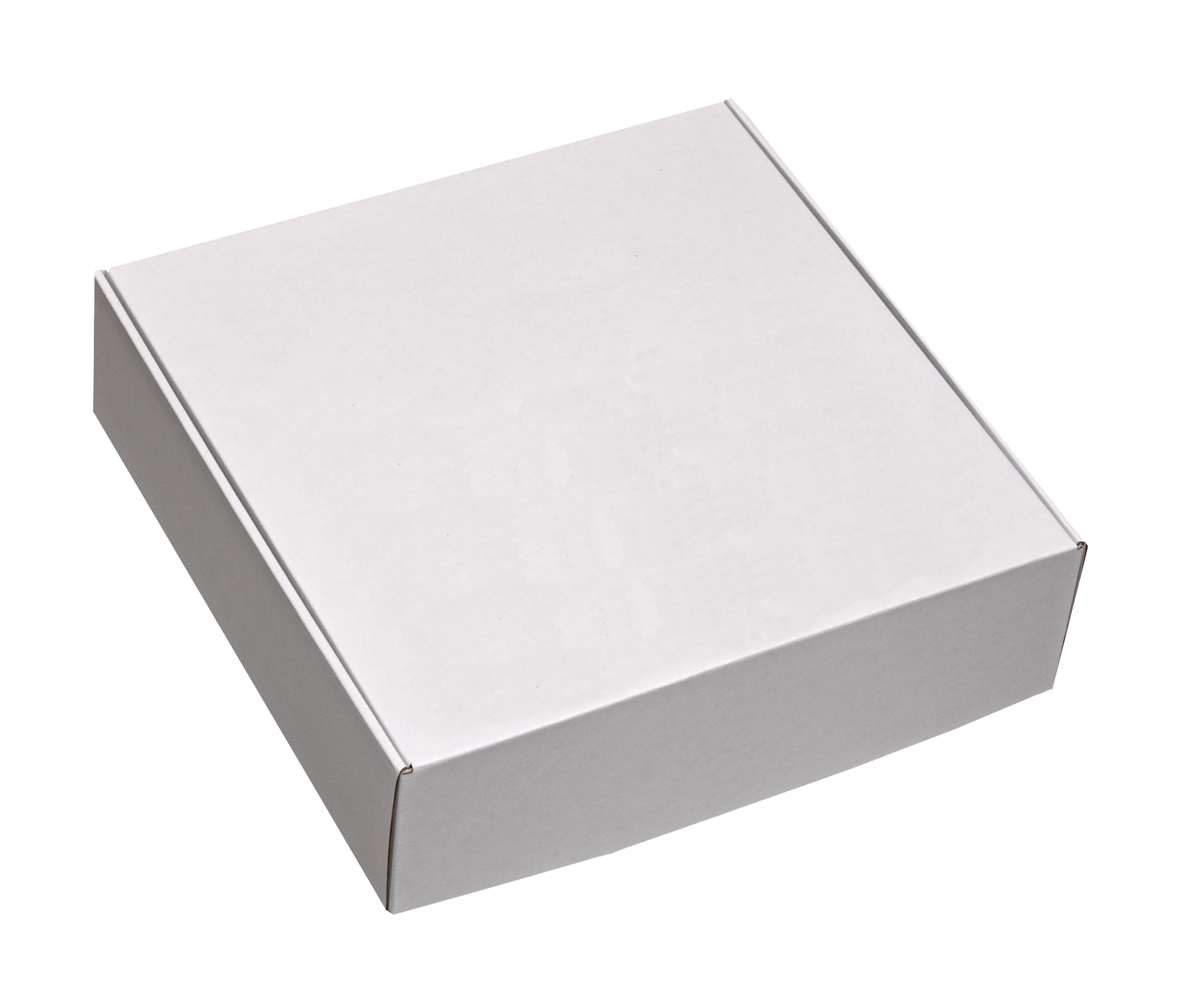 14" X 14" X 4" - E-Flute Outside Tuck Box 2
