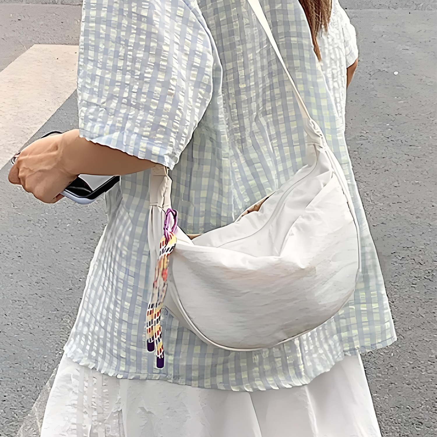 Large-Capacity Nylon Single-Shoulder Cross-body Bag 6