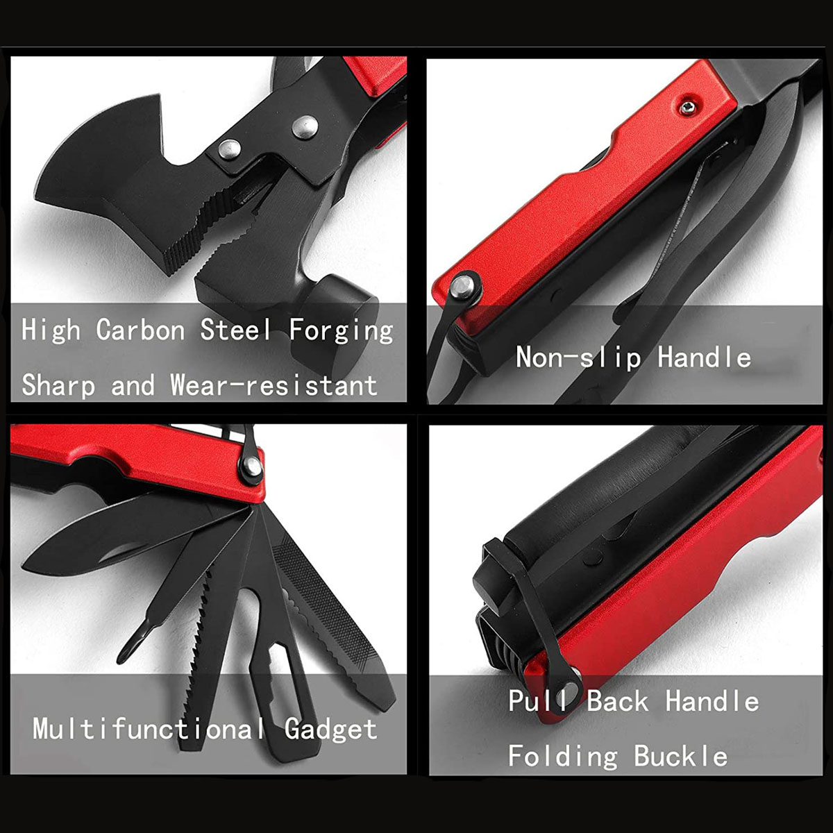 Yukon Multi-Tool Hammer Axe With Nylon Pouch 5