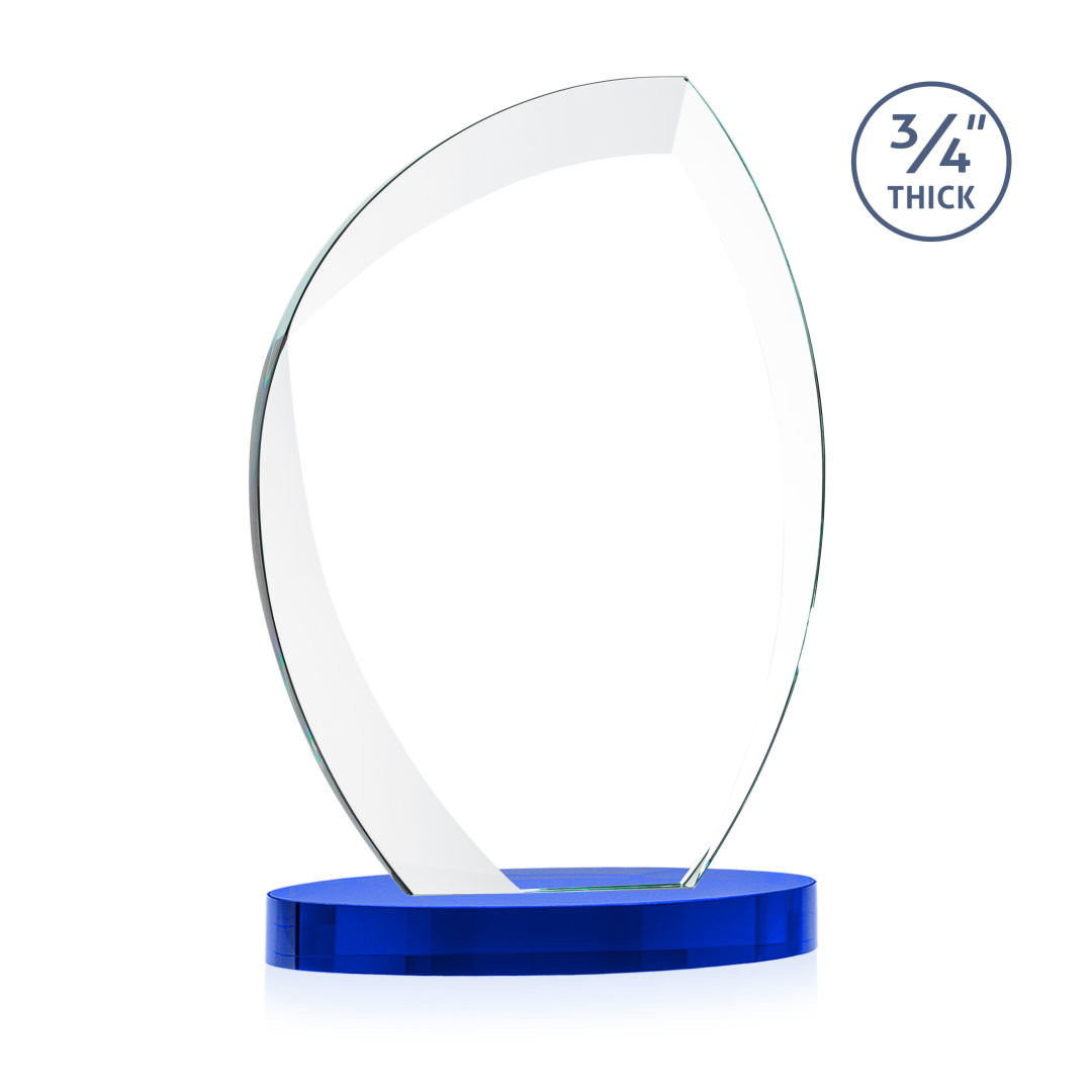 Wichita VividPrint™ Award on Alberton Base - Blue 7