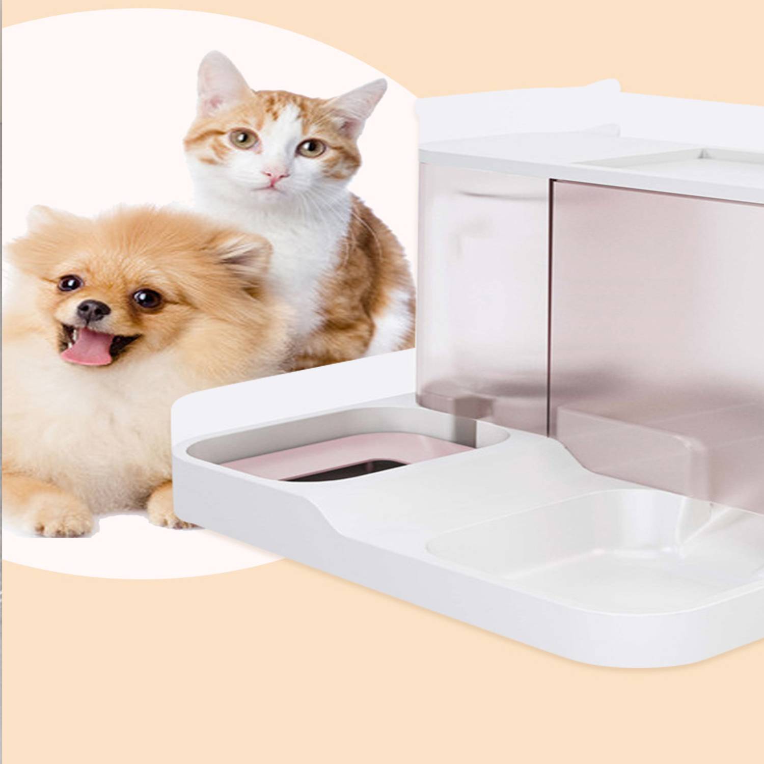 Automatic Feeder Water Dispenser Large Capacity 2