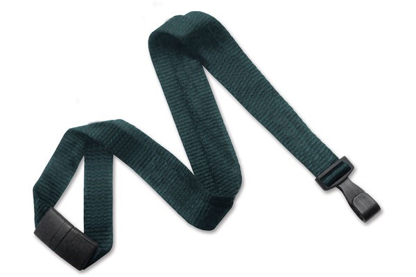 3/8" Bamboo Lanyard with Breakaway (Plastic J-Hook) 3