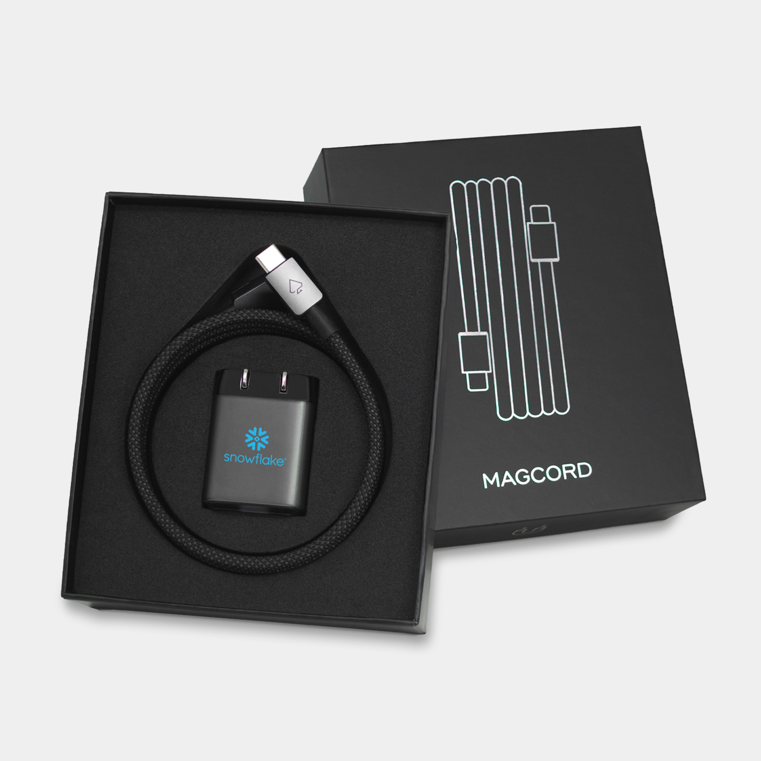 MagCord - Tangle-Free Magnetic 60W GaN Cable + Charging Block Gift Set 6