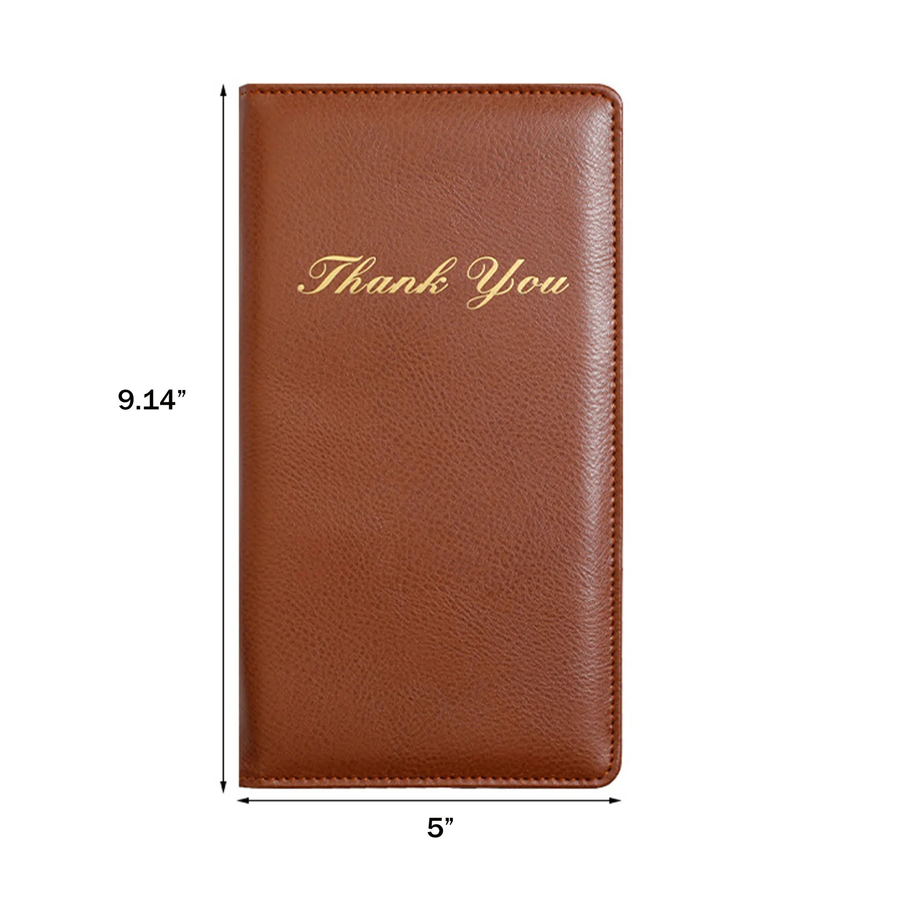 PU Leather Magnetic Check Presenter 5