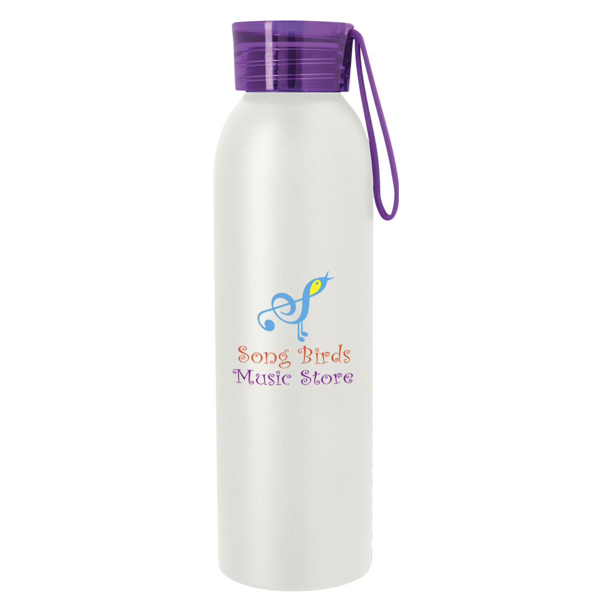 22 Oz. Darby Recycled Aluminum Bottle, custom water bottle with logo imprint 55