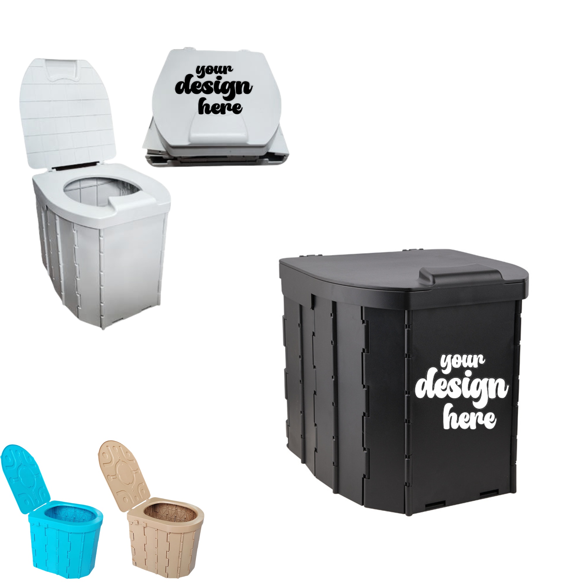 Bucket Toilet for Camping 3