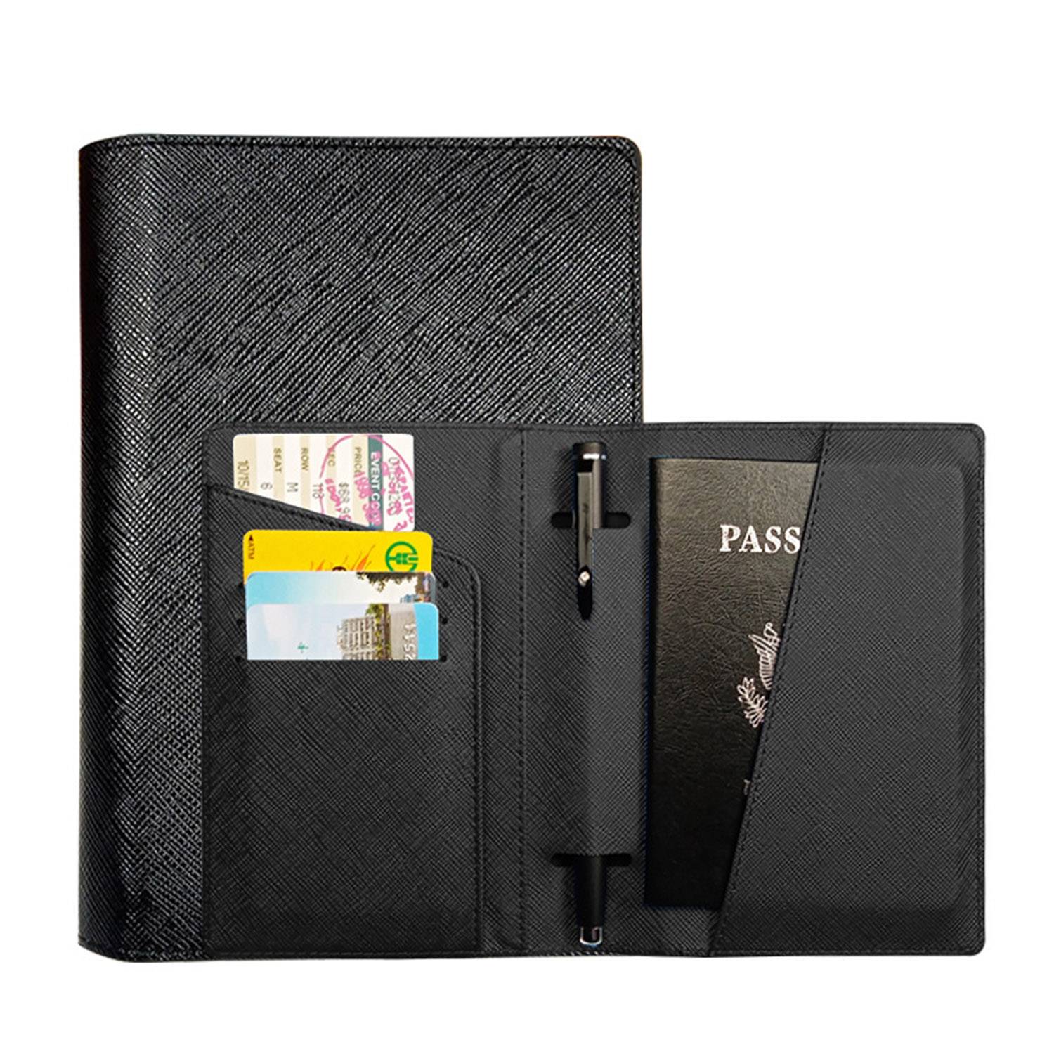 Multifunction Passport Cover W/ Pen Holder 5