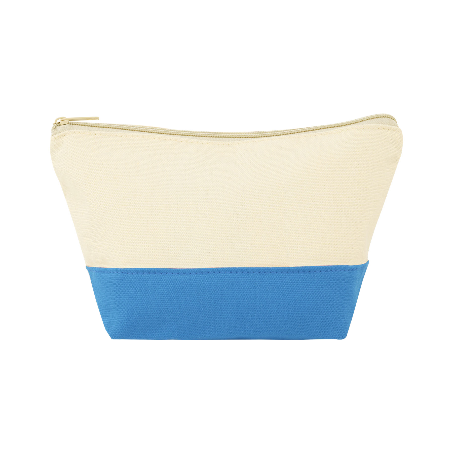 Two-Tone Canvas Cosmetic Bag 12