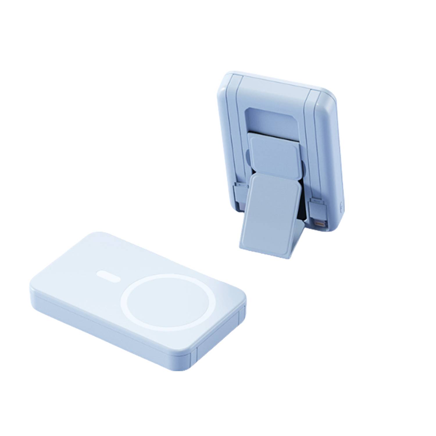 Magnetic Wireless Portable Charger w/ Foldable Stand 5