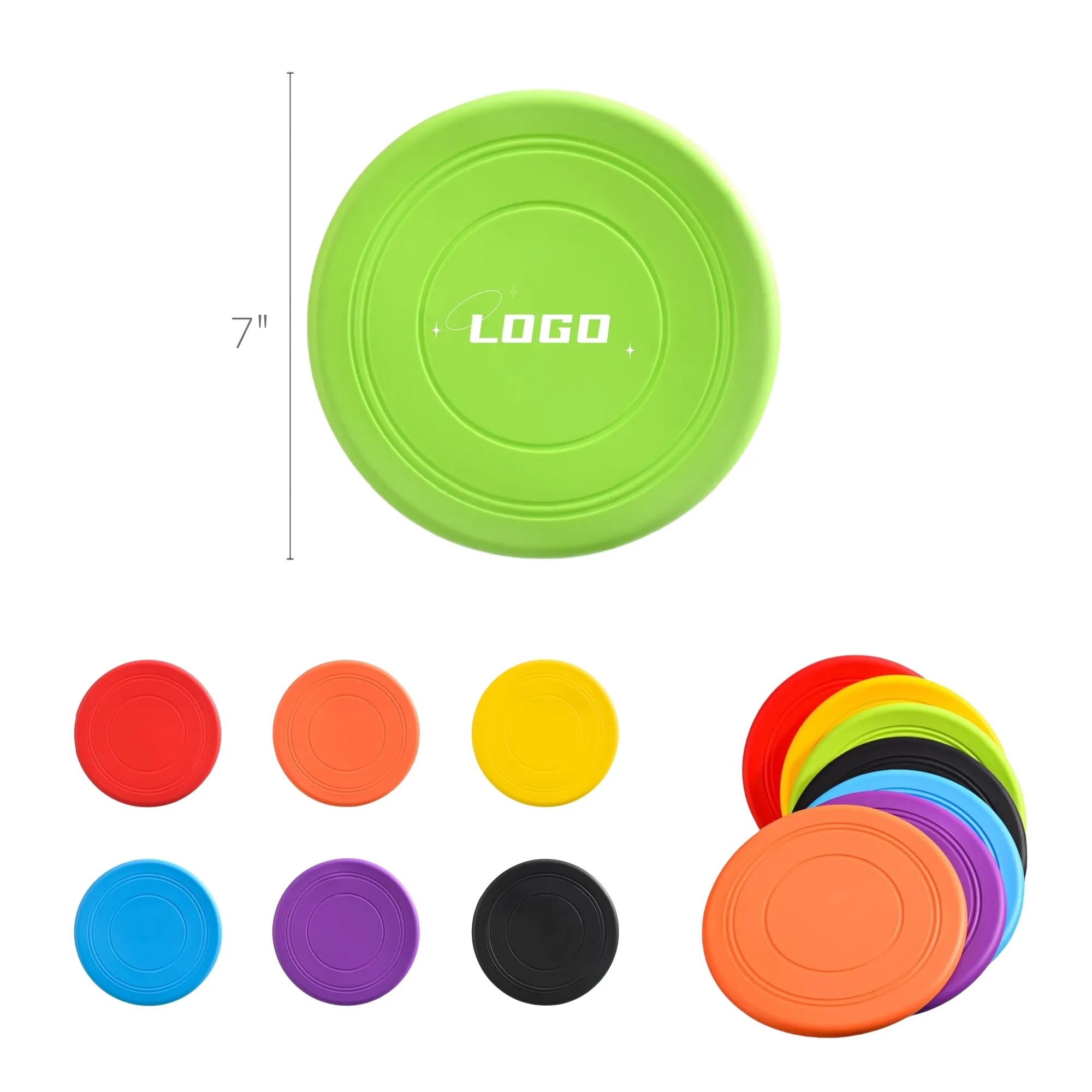 7" TPR Flying Disc Pet Toy