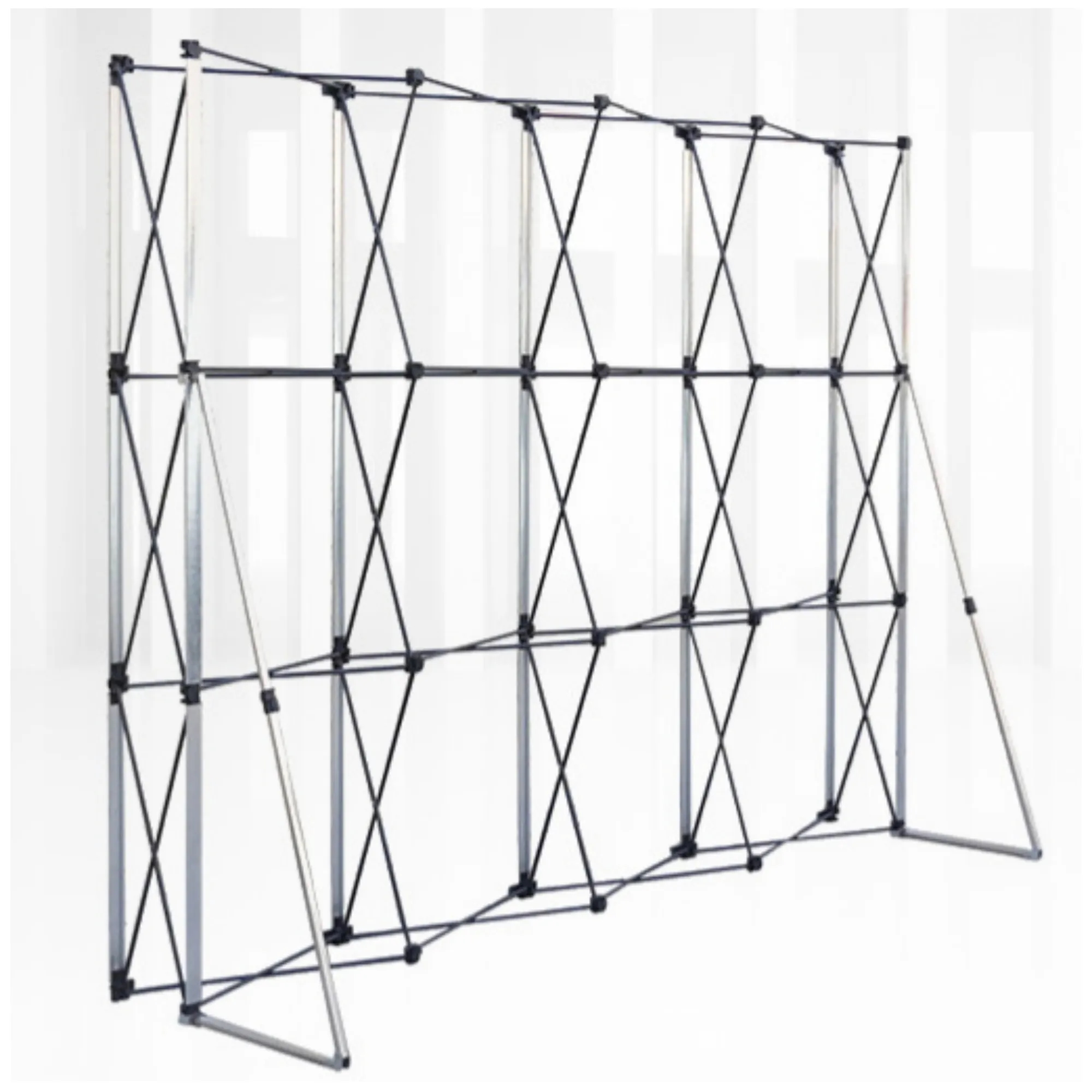 Stretchable Fabric Exhibition Aluminum Alloy Poster Stand 3