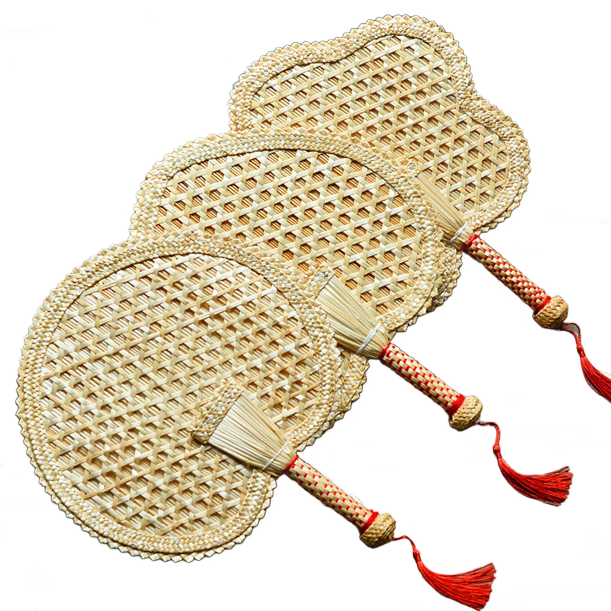 Handmade straw fan 1