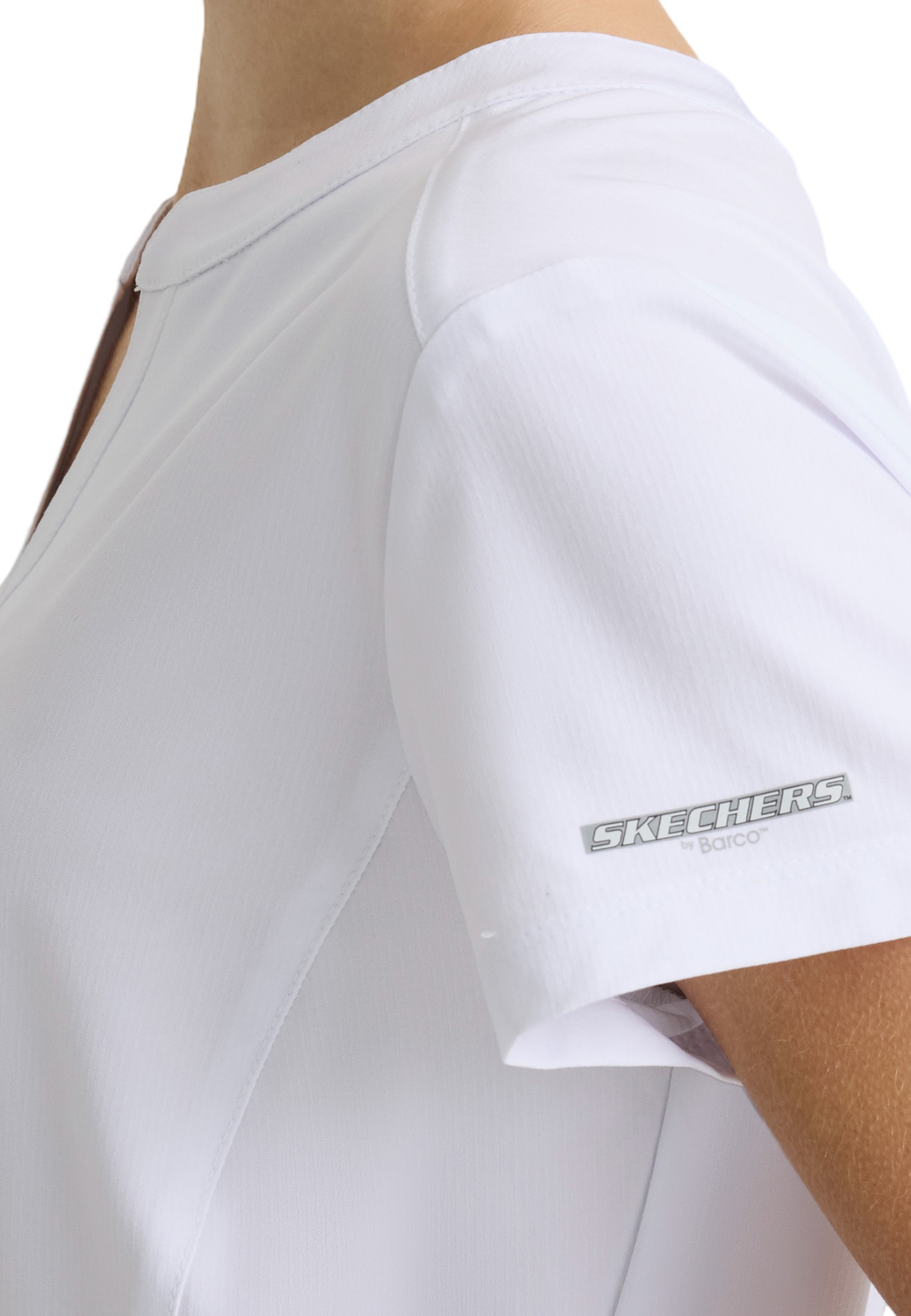 Skechers - Women's Two-Pocket Placket V-Neck Coast Scrub Top 26