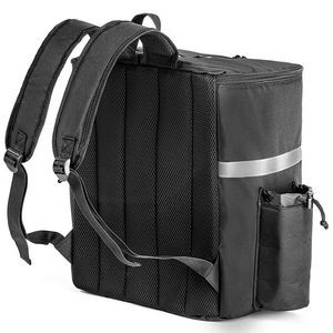 Thermal Food Delivery Backpack With Cup Holders 4