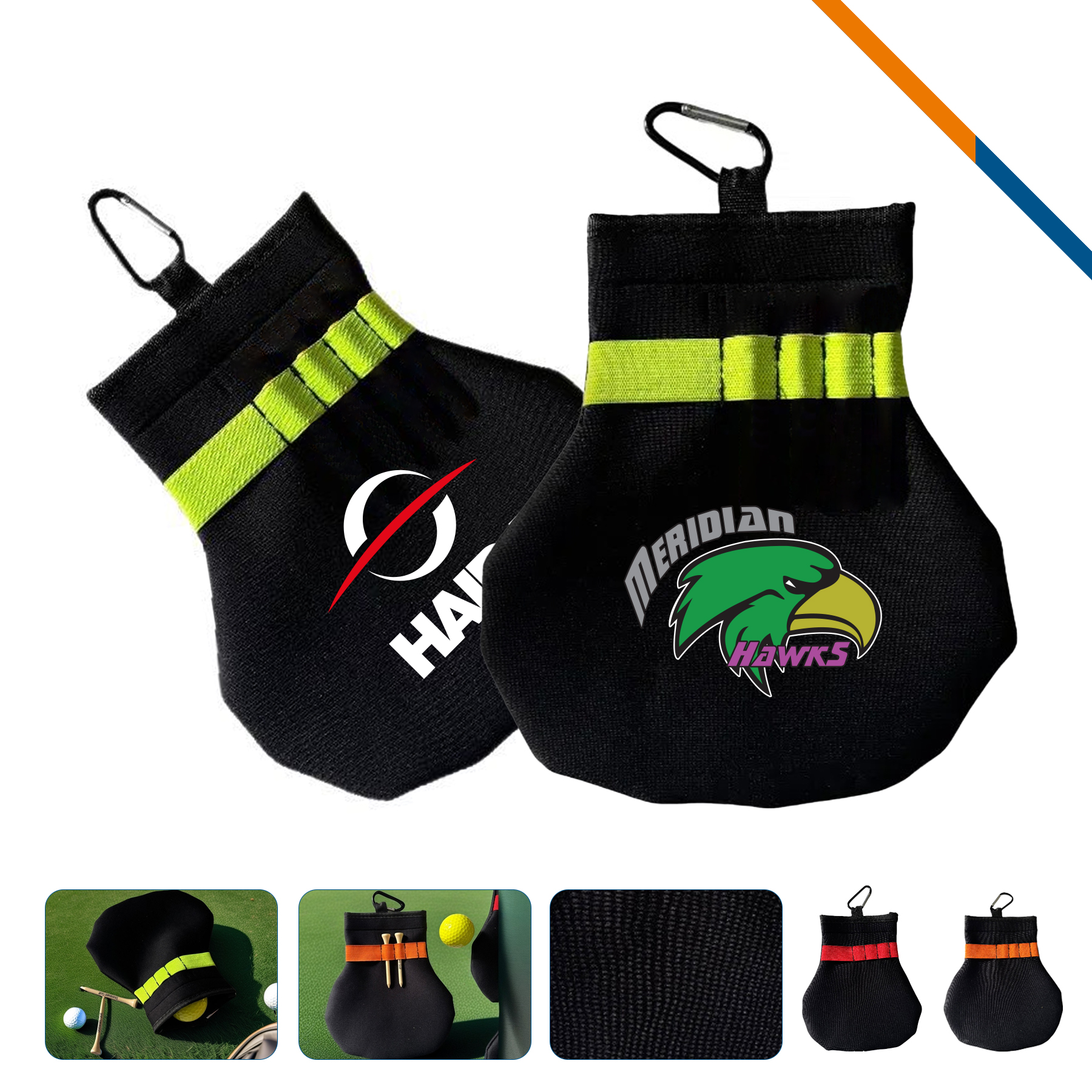 Greenix 2in1 Golf Ball Pouch 9