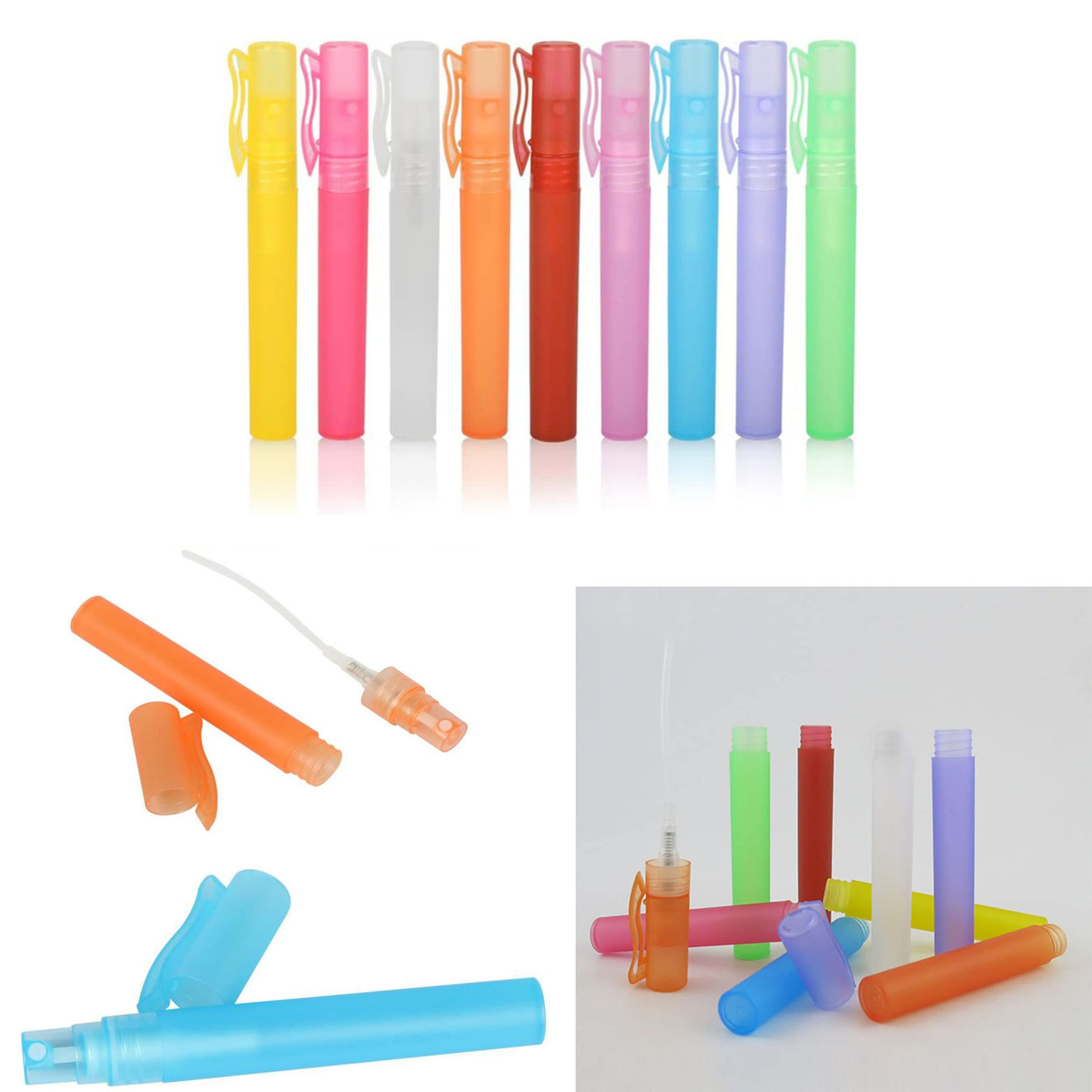 10ml Empty Plastic Spray Bottles 1