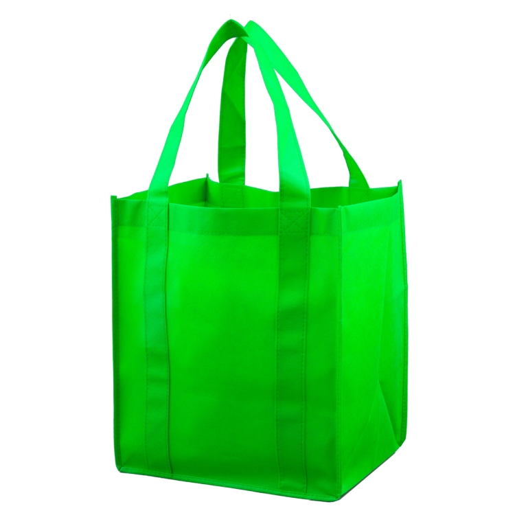 13"W x 15"H x 10"Gusset -"SUPER MEGA" Grocery Shopping Tote Bag 44