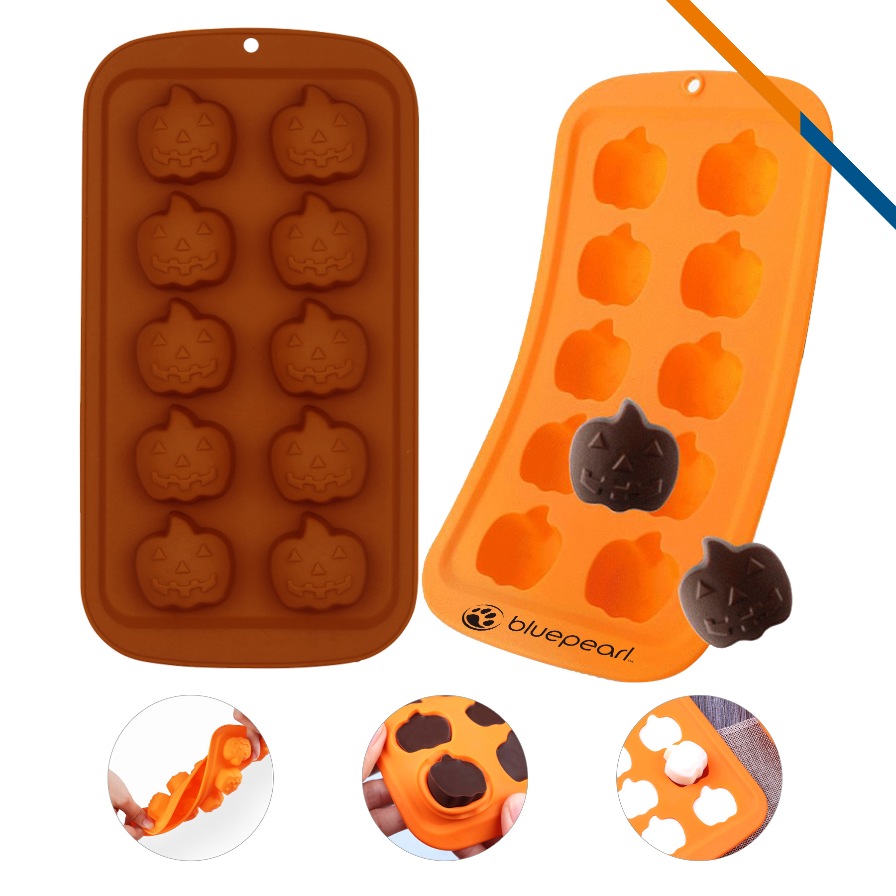 Pumpkin Silicone Mold 3