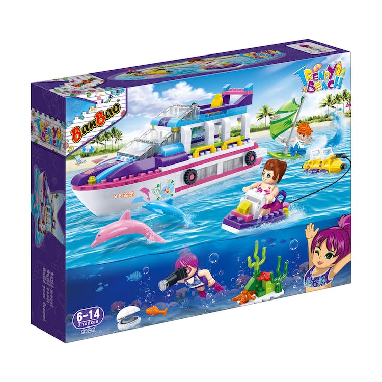 Trendy Beach Water Block Sets - 325 Pieces 2