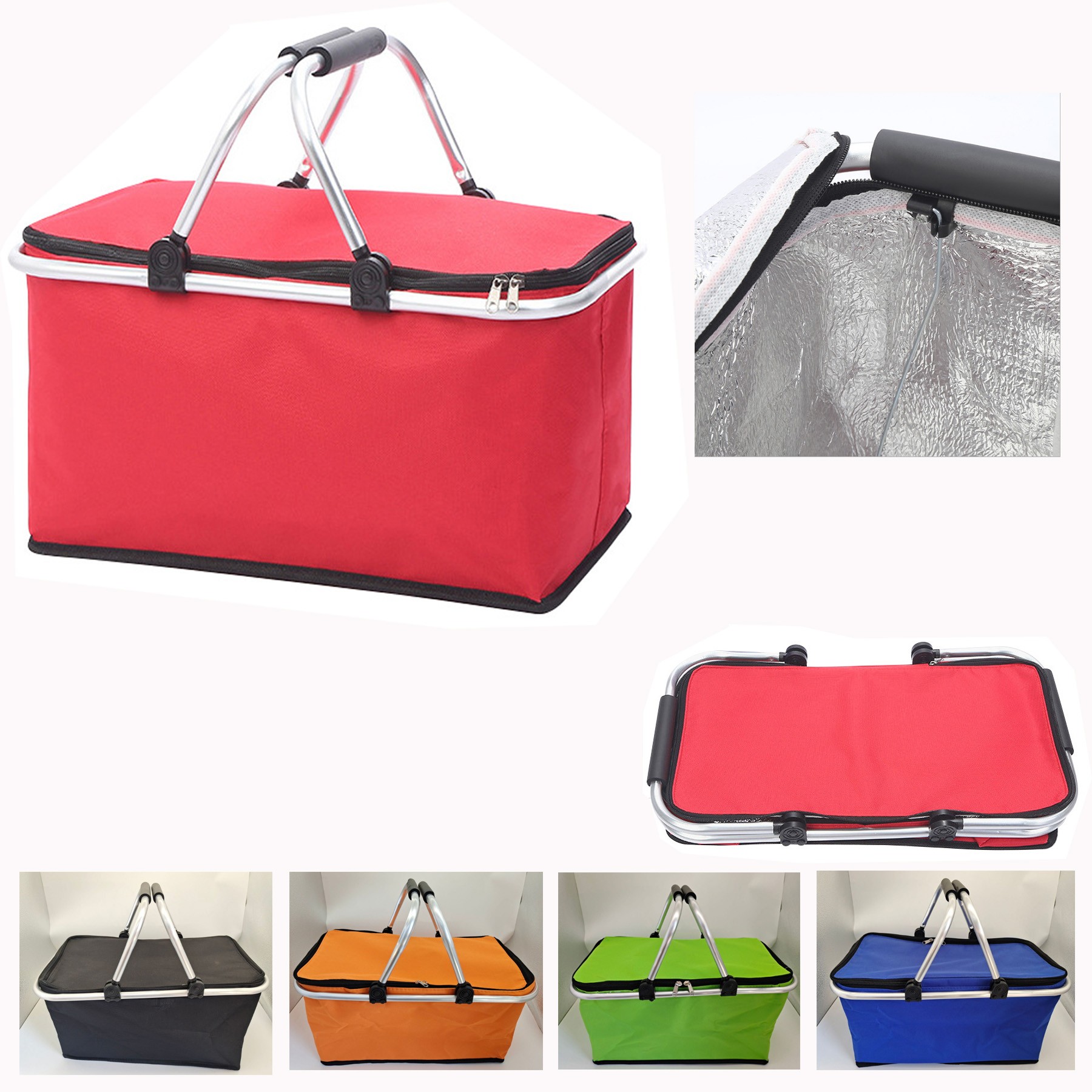 Picnic Basket Foldable Shopping Bag 2