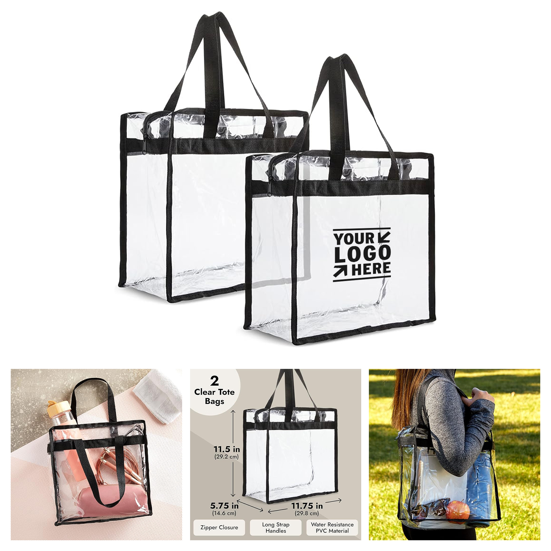 Clear Stadium Bag
